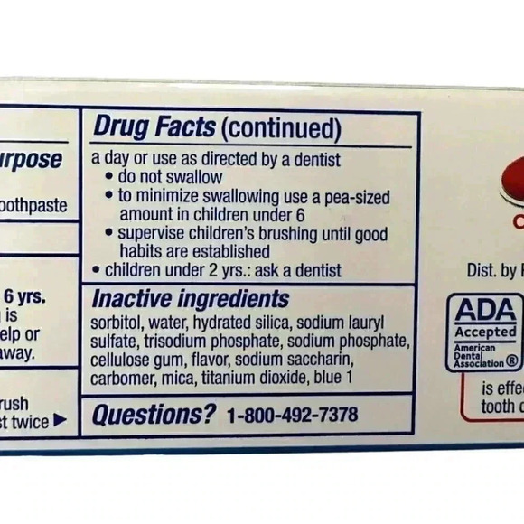 Crest Kid's Cavity Protection Sparkle Fun Flavor Toothpaste - Picture 8 of 8